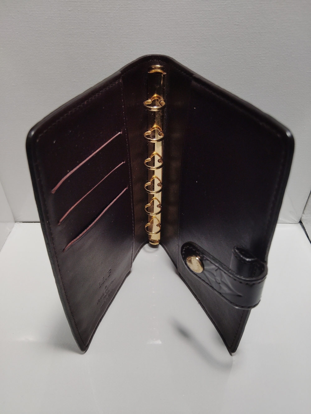 Louis Vuitton Amarante Vernis Monogram Compact Agenda!! COA Included π― - Picture 6 of 15
